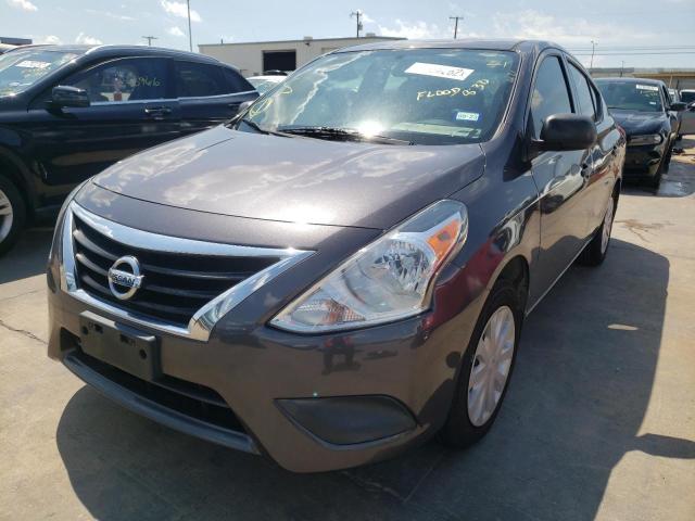 3N1CN7APXFL951064 - 2015 NISSAN VERSA S CHARCOAL photo 2