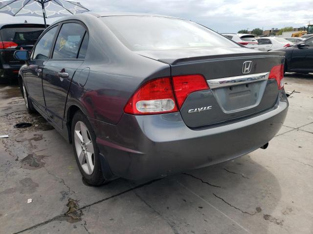 19XFA1F6XBE045028 - 2011 HONDA CIVIC LX-S رمادي صورة 3