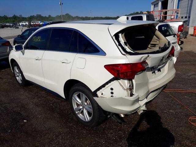 5J8TB3H30DL004319 - 2013 ACURA RDX WHITE photo 3