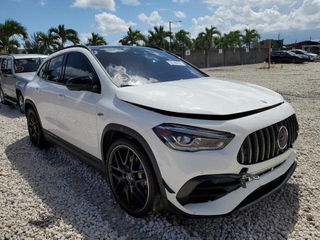 W1N4N5DB5MJ309175 - 2021 MERCEDES-BENZ GLA 45 AMG WHITE photo 1