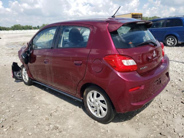 ML32A4HJ8HH012570 - 2017 MITSUBISHI MIRAGE SE MAROON photo 3