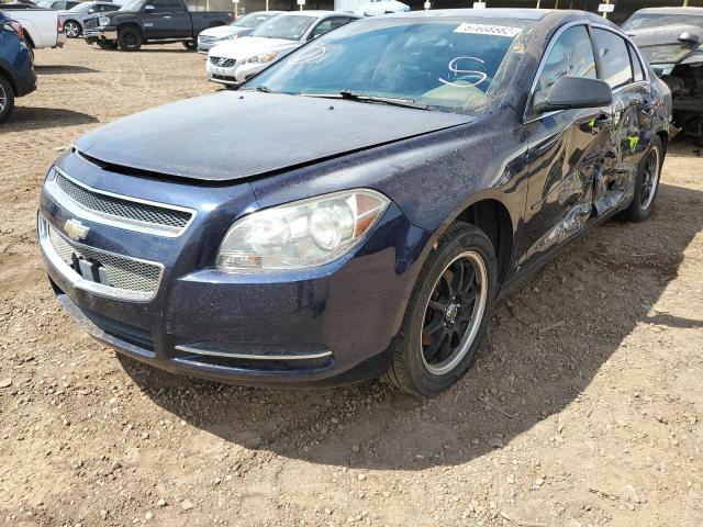 1G1ZG57B59F127370 - 2009 CHEVROLET MALIBU LS BLUE photo 2