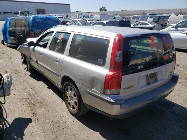 YV1SW58D812114324 - 2001 VOLVO V70 2.4T SILVER photo 3