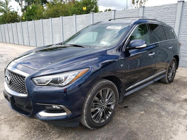 5N1DL0MM6KC569597 - 2019 INFINITI QX60 LUXE BLUE photo 2