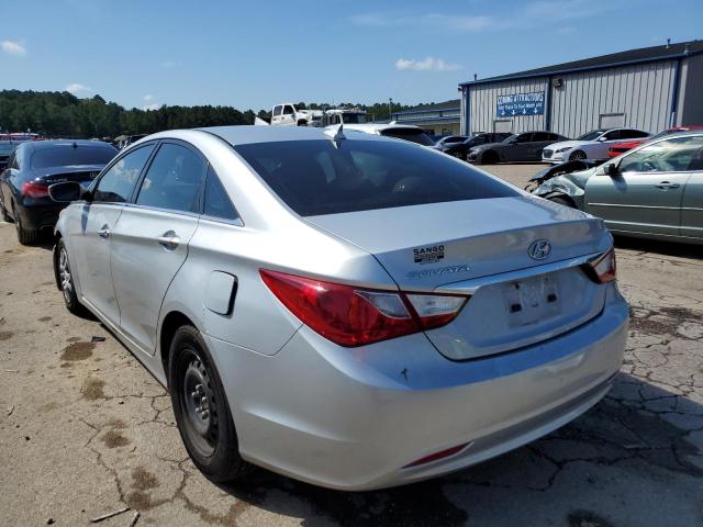 5NPEB4AC9BH063734 - 2011 HYUNDAI SONATA GLS SILVER photo 3