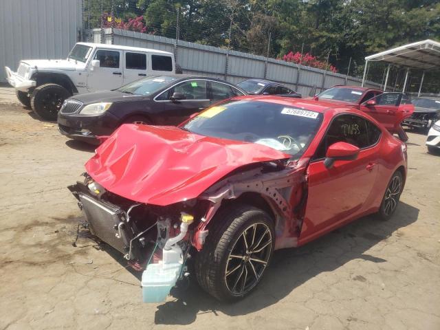 JF1ZNAA16H8705314 - 2017 TOYOTA 86 BASE RED photo 2