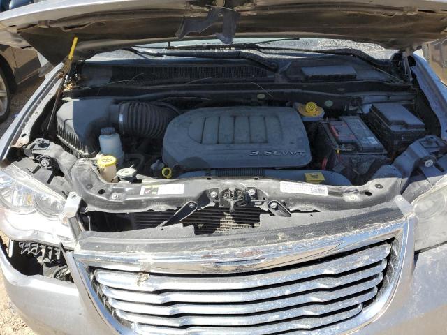 2C4RC1BG7ER172408 - 2014 CHRYSLER TOWN & COU GRAY photo 7