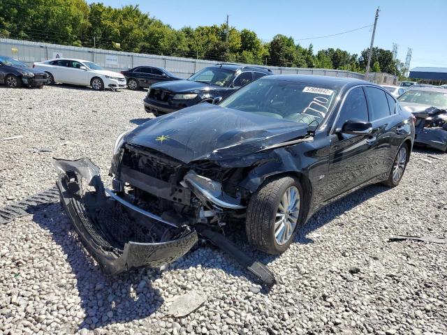 JN1EV7AR8JM431048 - 2018 INFINITI Q50 LUXE BLACK photo 2