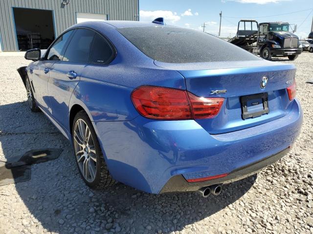 WBA4C9C50GG135840 - 2016 BMW 428 XI GRA BLUE photo 3