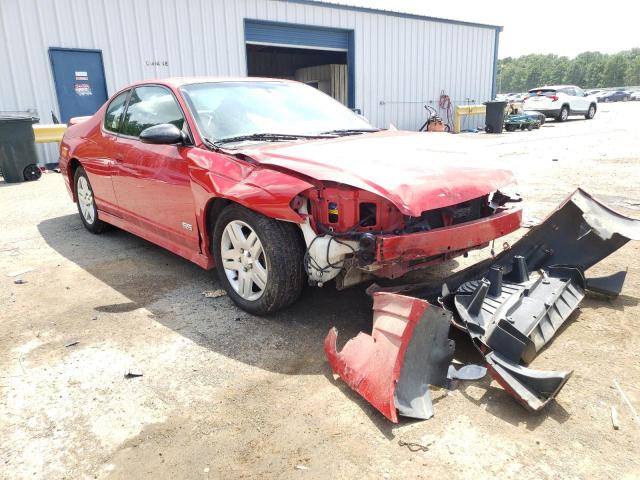 2G1WL15CX69378618 - 2006 CHEVROLET MONTE CARL წითელი ფოტო 1