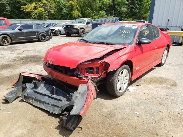 2G1WL15CX69378618 - 2006 CHEVROLET MONTE CARL წითელი ფოტო 2