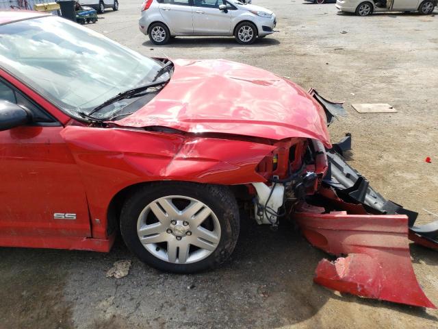 2G1WL15CX69378618 - 2006 CHEVROLET MONTE CARL წითელი ფოტო 9