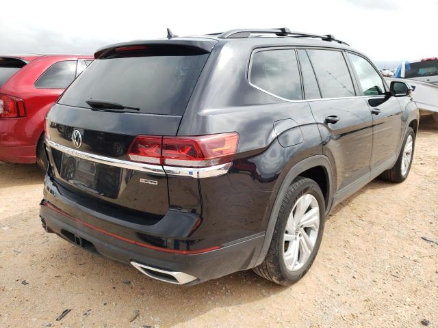 1V2HR2CA0MC514023 - 2021 VOLKSWAGEN ATLAS SE BLACK photo 4