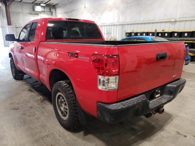 5TFUW5F17CX258931 - 2012 TOYOTA TUNDRA DOU RED photo 3