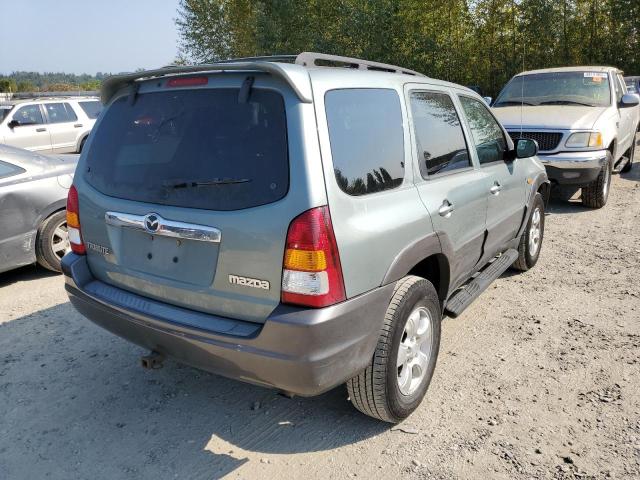 4F2CZ96174KM24325 - 2004 MAZDA TRIBUTE ES 绿色 照片 4