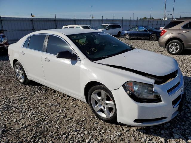 1G1ZB5E1XBF191757 - 2011 CHEVROLET MALIBU LS WHITE photo 1