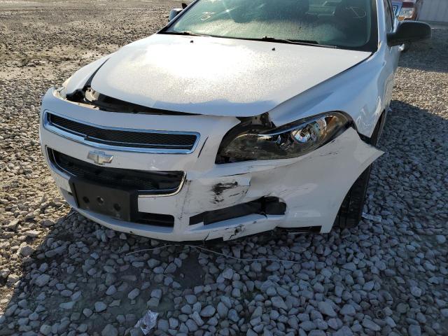 1G1ZB5E1XBF191757 - 2011 CHEVROLET MALIBU LS WHITE photo 9