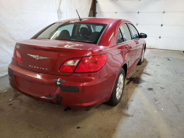 1C3CC4FB0AN210577 - 2010 CHRYSLER SEBRING RED photo 4