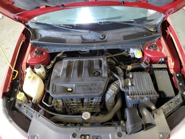 1C3CC4FB0AN210577 - 2010 CHRYSLER SEBRING RED photo 7