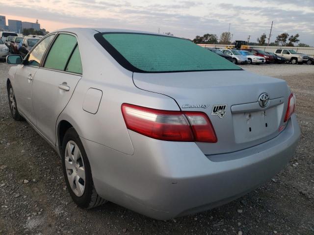 4T1BE46K37U013642 - 2007 TOYOTA CAMRY CE SILVER photo 3