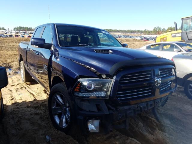 1C6RR7UT0DS690280 - 2013 RAM 1500 SPORT BLUE photo 1