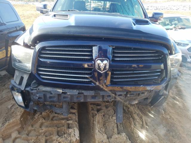 1C6RR7UT0DS690280 - 2013 RAM 1500 SPORT BLUE photo 9