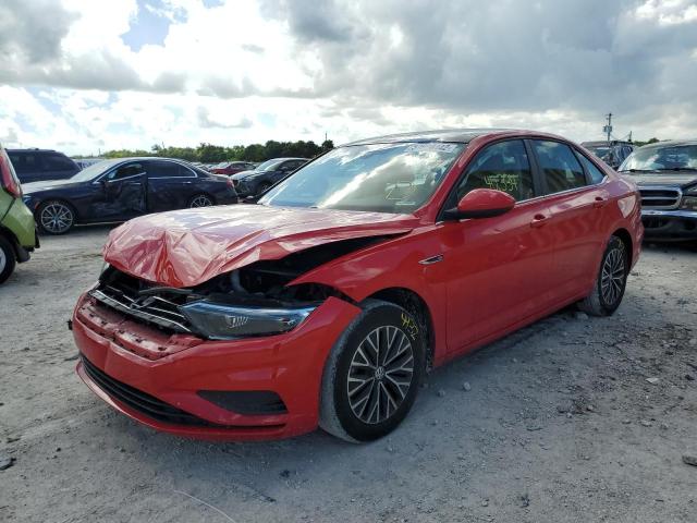 3VWE57BUXKM161212 - 2019 VOLKSWAGEN JETTA SEL RED photo 2