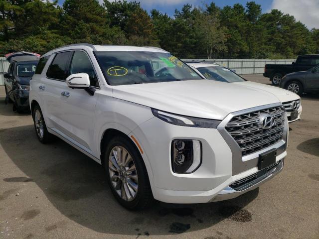 KM8R5DHEXLU102284 - 2020 HYUNDAI PALISADE L WHITE photo 1