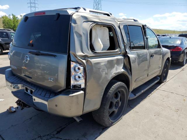 5N1AA08B96N720220 - 2006 NISSAN ARMADA SE TAN photo 4