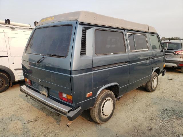 WV2ZB0255HH016185 - 1987 VOLKSWAGEN VANAGON CA BLUE photo 4