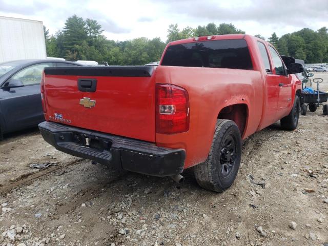 1GCEC19X98Z140798 - 2008 CHEVROLET SILVERADO RED photo 4