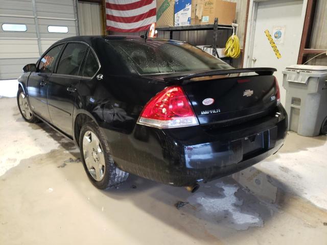2G1WD58C889120780 - 2008 CHEVROLET IMPALA SUP 黑色 照片 3