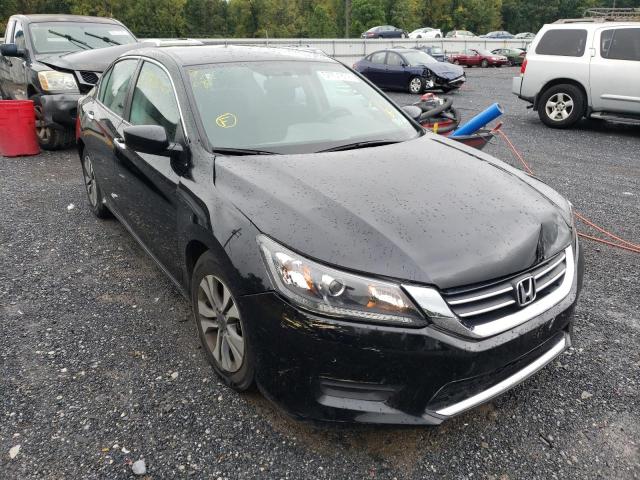 1HGCR2F33FA125062 - 2015 HONDA ACCORD LX BLACK photo 1