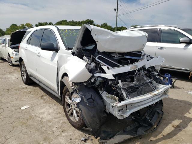 2GNALBEK7D6354166 - 2013 CHEVROLET EQUINOX LS WHITE photo 1