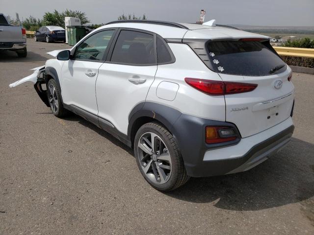 KM8K33A57MU731112 - 2021 HYUNDAI KONA LIMIT WHITE photo 3