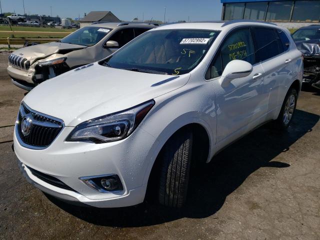 LRBFX2SA7LD031748 - 2020 BUICK ENVISION E WHITE photo 2