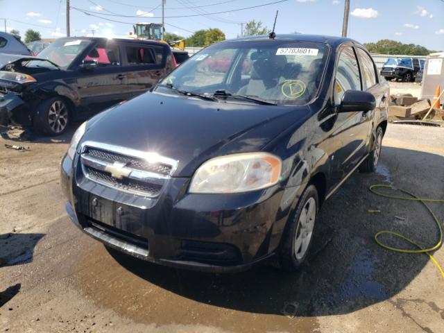 KL1TD56E19B635464 - 2009 CHEVROLET AVEO LS 黑色 照片 2