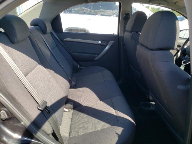 KL1TD56E19B635464 - 2009 CHEVROLET AVEO LS 黑色 照片 6