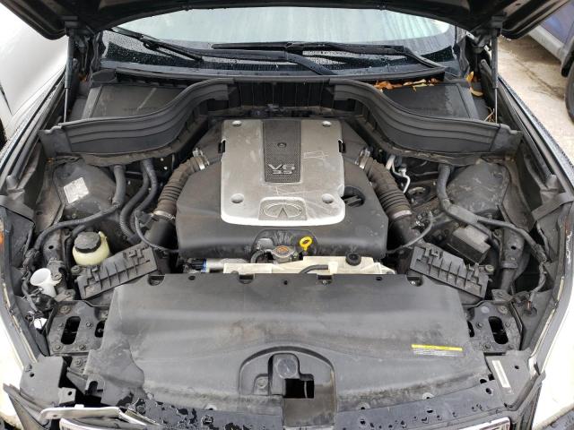 JNKAJ09EX9M900585 - 2009 INFINITI EX35 BASE Սև լուսանկար 7