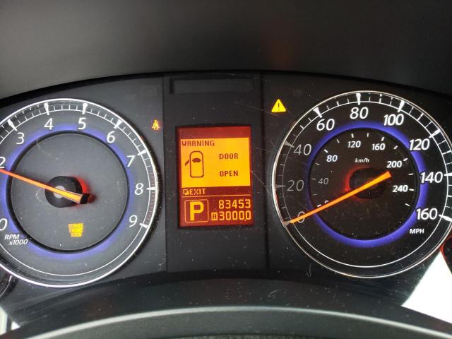 JNKAJ09EX9M900585 - 2009 INFINITI EX35 BASE Սև լուսանկար 8