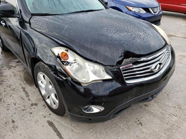 JNKAJ09EX9M900585 - 2009 INFINITI EX35 BASE Սև լուսանկար 9