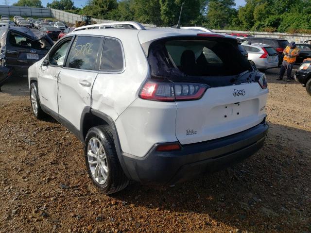 1C4PJLCB1KD175671 - 2019 JEEP CHEROKEE L WHITE photo 3