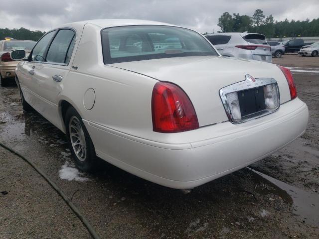 1LNHM82W5XY661201 - 1999 LINCOLN TOWN CAR S WHITE photo 3