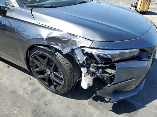 2HGFE2F57NH584704 - 2022 HONDA CIVIC SPOR GRAY photo 9