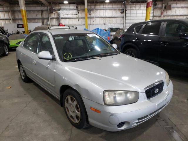 KMHDN45D43U677468 - 2003 HYUNDAI ELANTRA SILVER photo 1