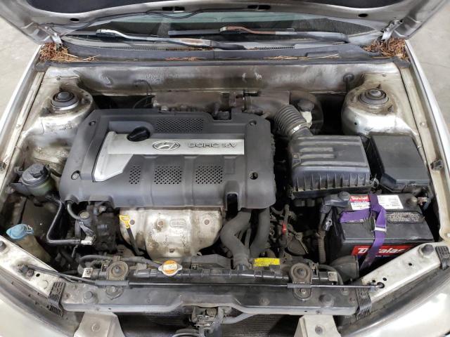 KMHDN45D43U677468 - 2003 HYUNDAI ELANTRA SILVER photo 7