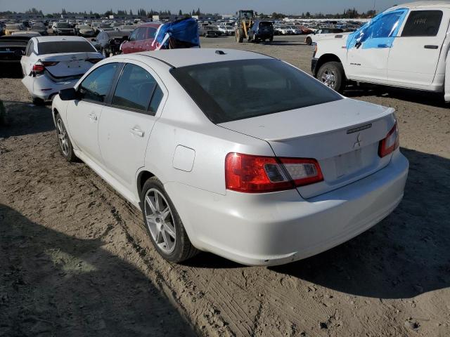 4A32B3FFXAE008155 - 2010 MITSUBISHI GALANT WHITE photo 3