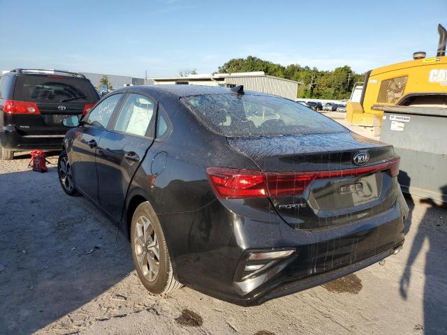 3KPF24AD9ME344968 - 2021 KIA FORTE FE BLACK photo 3