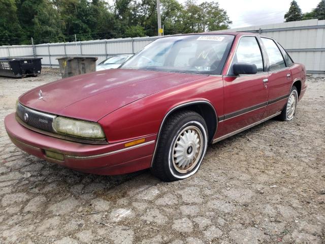 2G4WB54L9N1494808 - 1992 BUICK REGAL CUST MAROON photo 2