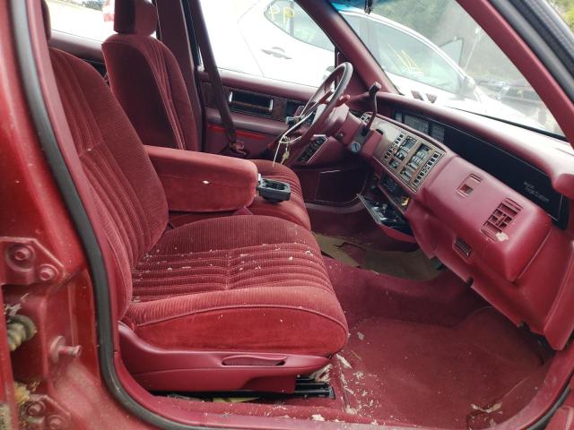 2G4WB54L9N1494808 - 1992 BUICK REGAL CUST MAROON photo 5